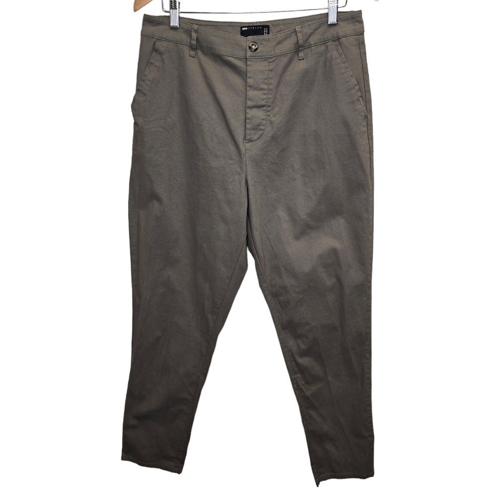 ASOS DESIGN Men's 34x34 Oversized Tapered Chino Pants Grey